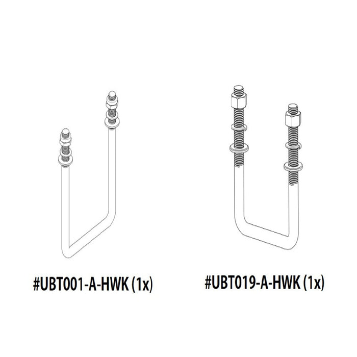 Boat Stone Guard Kit - 1x UBT001 & 1x UBT019